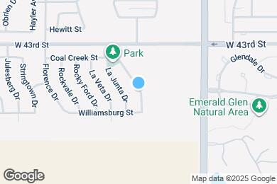 Map image of the property - 4109 Cripple Creek Dr