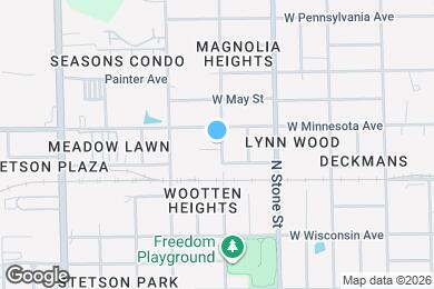 Map image of the property - 801 W Arizona Ave