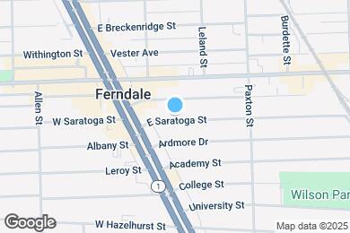 Map image of the property - 257 E Saratoga St