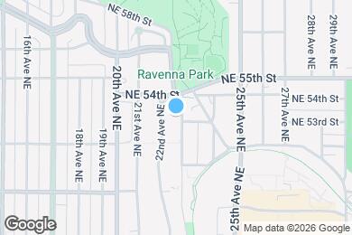 Map image of the property - 5301 Ravenna Ave NE