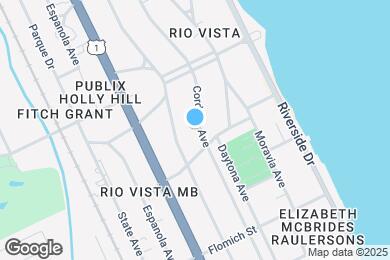 Map image of the property - 1716 Cordova Ave