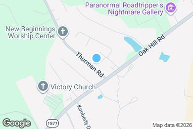 Map image of the property - 1548 Thurman Rd