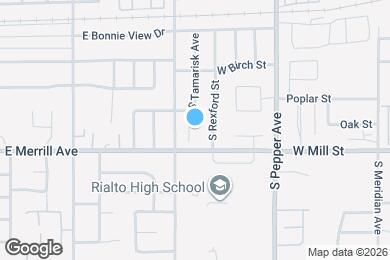 Map image of the property - 457 S Tamarisk Ave