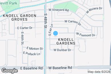 Map image of the property - 2710 W Minton Dr