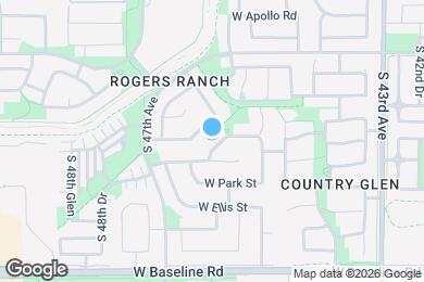 Map image of the property - 7028 S 46th Dr