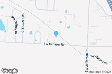 Map image of the property - 1643 SW Mission Rd