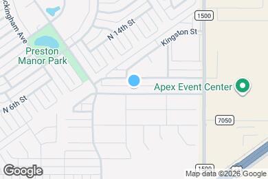 Map image of the property - 1112 N 7th St