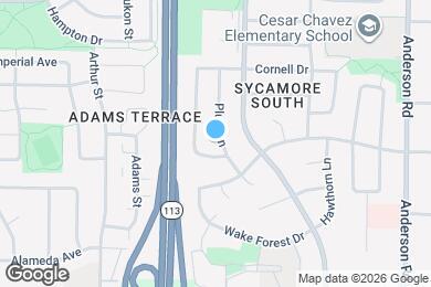 Map image of the property - 907 Plum Ln