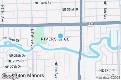 Map image of the property - River Oaks Apartments