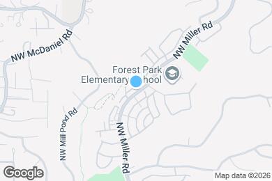 Map image of the property - 2442 NW Burnett St