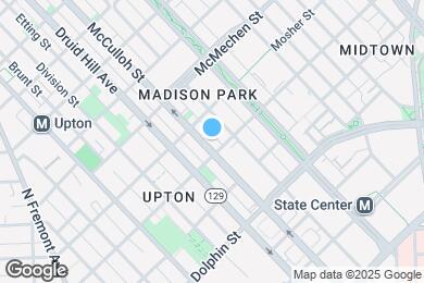 Map image of the property - 1409 McCulloh St