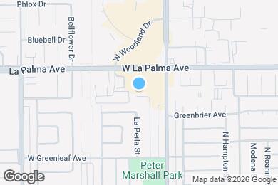 Map image of the property - The Evergreens Apartments