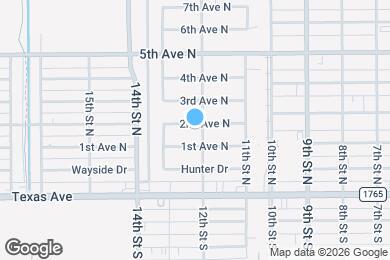 Map image of the property - 1207 2nd Ave N