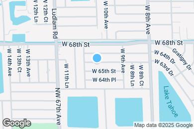 Map image of the property - 1042 W 66th St
