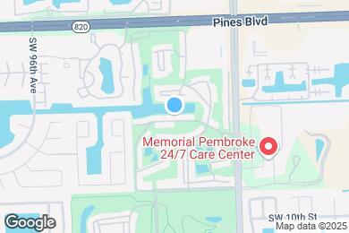 Map image of the property - 8940 S Hollybrook Blvd