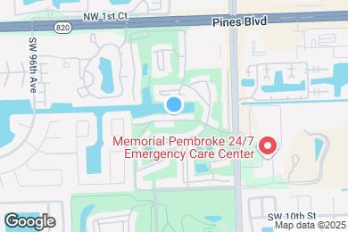 Map image of the property - 8960 S Hollybrook Blvd