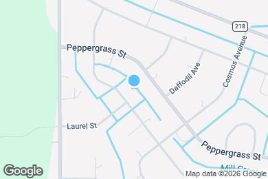 Map image of the property - 2235 Indigo Ave