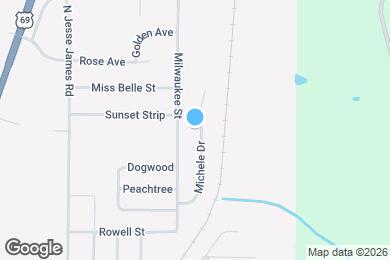 Map image of the property - 1224 Michele Dr