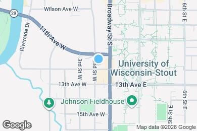 Map image of the property - 121 12th Ave W