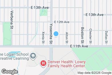 Map image of the property - 1149 Akron St