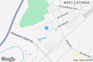 Map image of the property - 3323 Emerson Ave