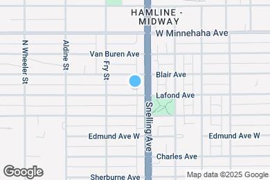 Map image of the property - 1597 Lafond Ave