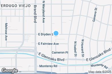 Map image of the property - 312 E Dryden St