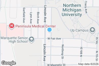 Map image of the property - 1409 Norway Ave