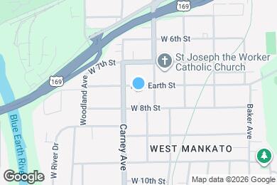 Map image of the property - 517 Blue Earth St