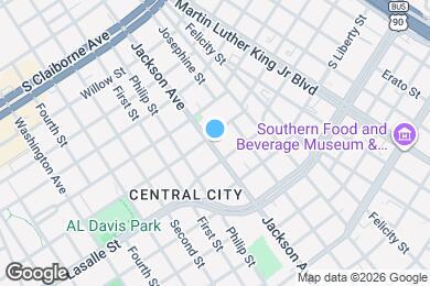 Map image of the property - 2331 Jackson Ave