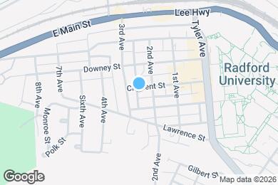 Map image of the property - 1207 Clement St