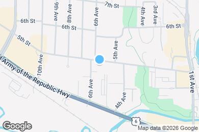 Map image of the property - 510 5th St