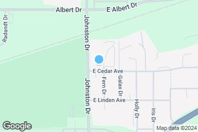 Map image of the property - Cedar Grove Apartments