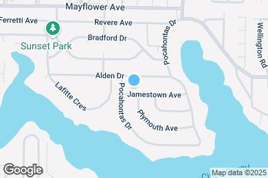 Map image of the property - 124 Jamestown Ave
