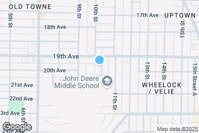 Map image of the property - 1921 10th St