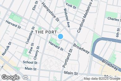 Map image of the property - 97 Moore St