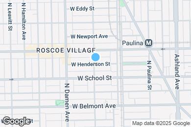 Map image of the property - 1848 W Henderson St