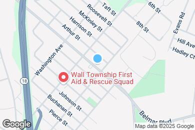 Map image of the property - 2804 Belmar Blvd