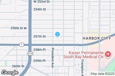 Map image of the property - 1532 W. 257th St.