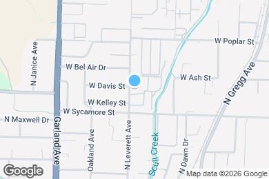 Map image of the property - Ruby on the Creek