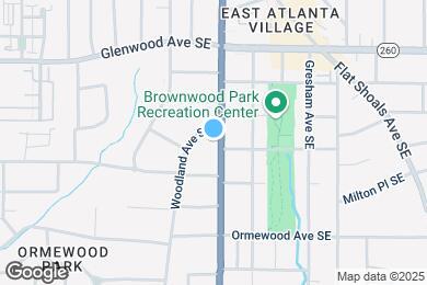 Map image of the property - 625 Moreland Ave SE