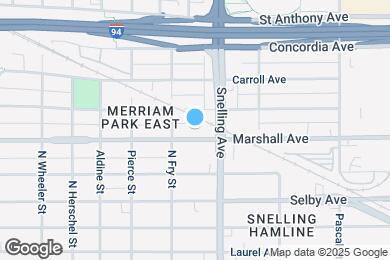 Map image of the property - 1605 Marshall Ave