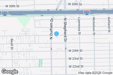Map image of the property - 720 W 26th St