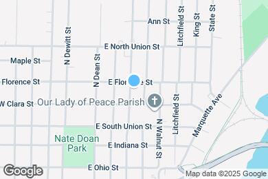 Map image of the property - 608 N Henry St