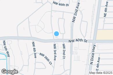 Map image of the property - 4000 NW 3rd Ave