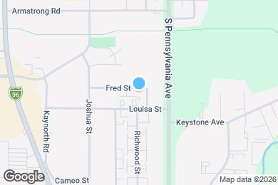 Map image of the property - Fred Flatz