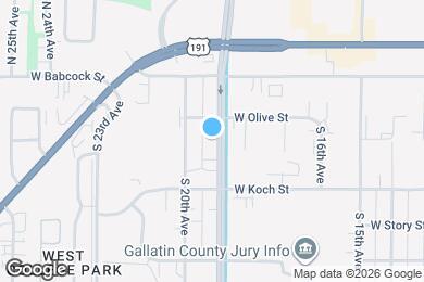 Map image of the property - 209 S 19th Ave