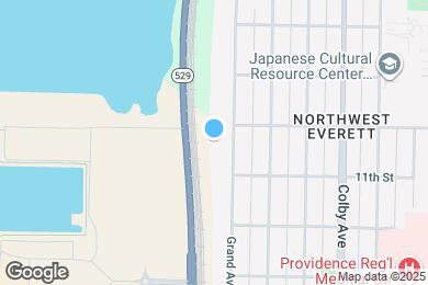 Map image of the property - 1012 Grand Ave