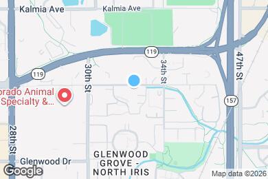 Map image of the property - 3150 Iris Ave