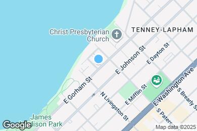 Map image of the property - 834 E Gorham St
